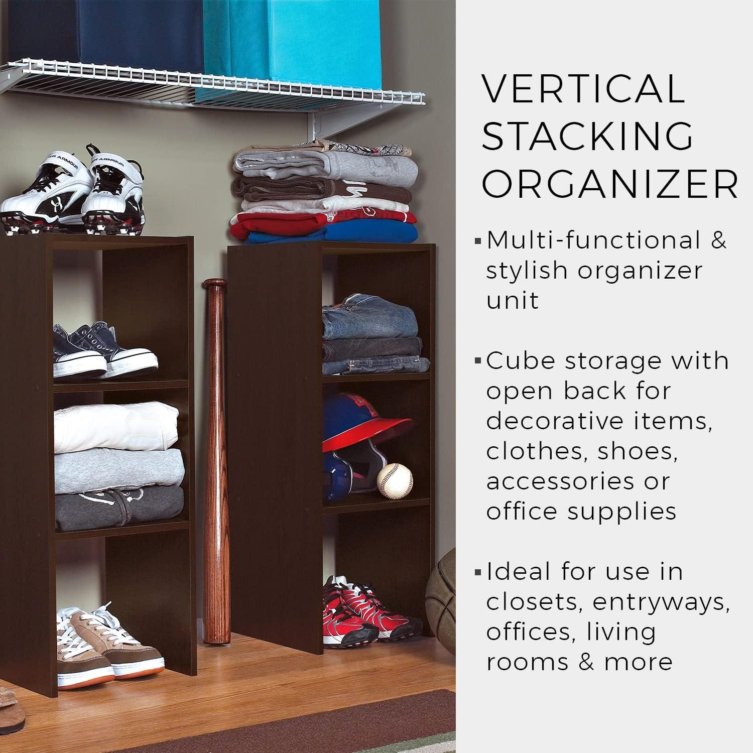 imageClosetMaid 1304 Vertical Organizer 31in Dark CherryEspresso