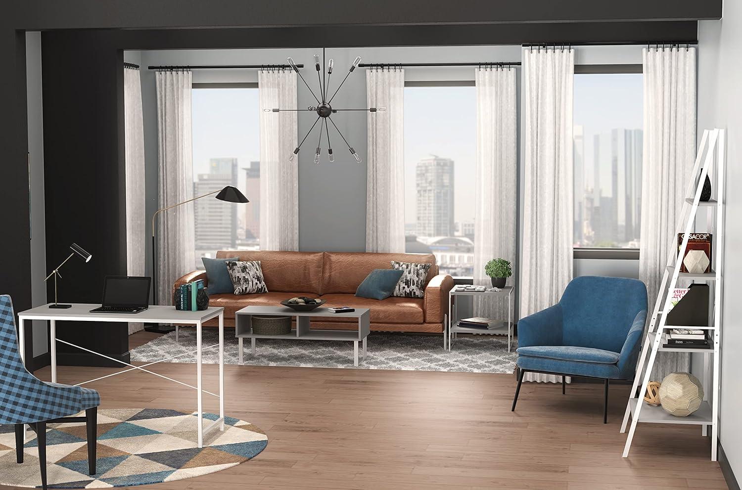 imageClosetMaid 1312 4Tier Wood Ladder Shelf Bookcase NaturalTaupe