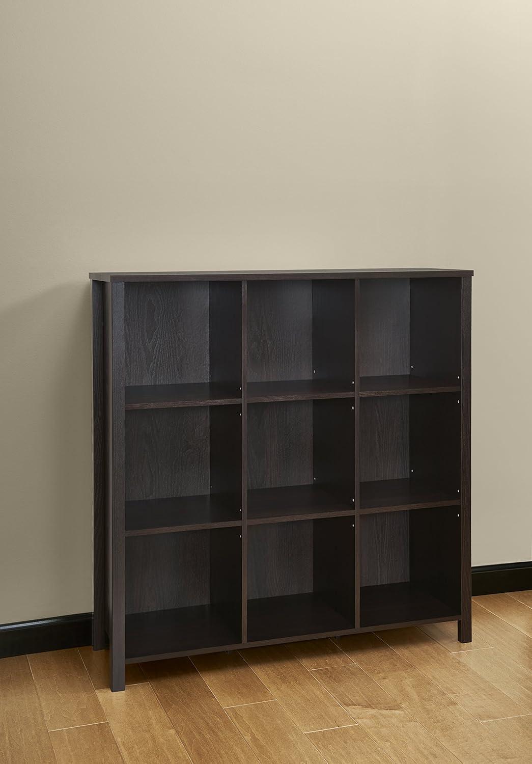 imageClosetMaid 16053 Premium Adjustable 6Cube Organizer Weathered OakBlack Walnut