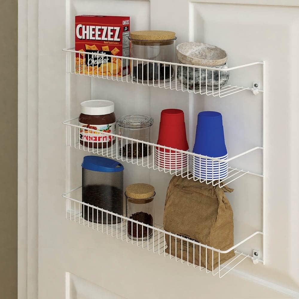 imageClosetMaid 8033 4Tier Wall Rack 18Inch Wide White18Inch Wide