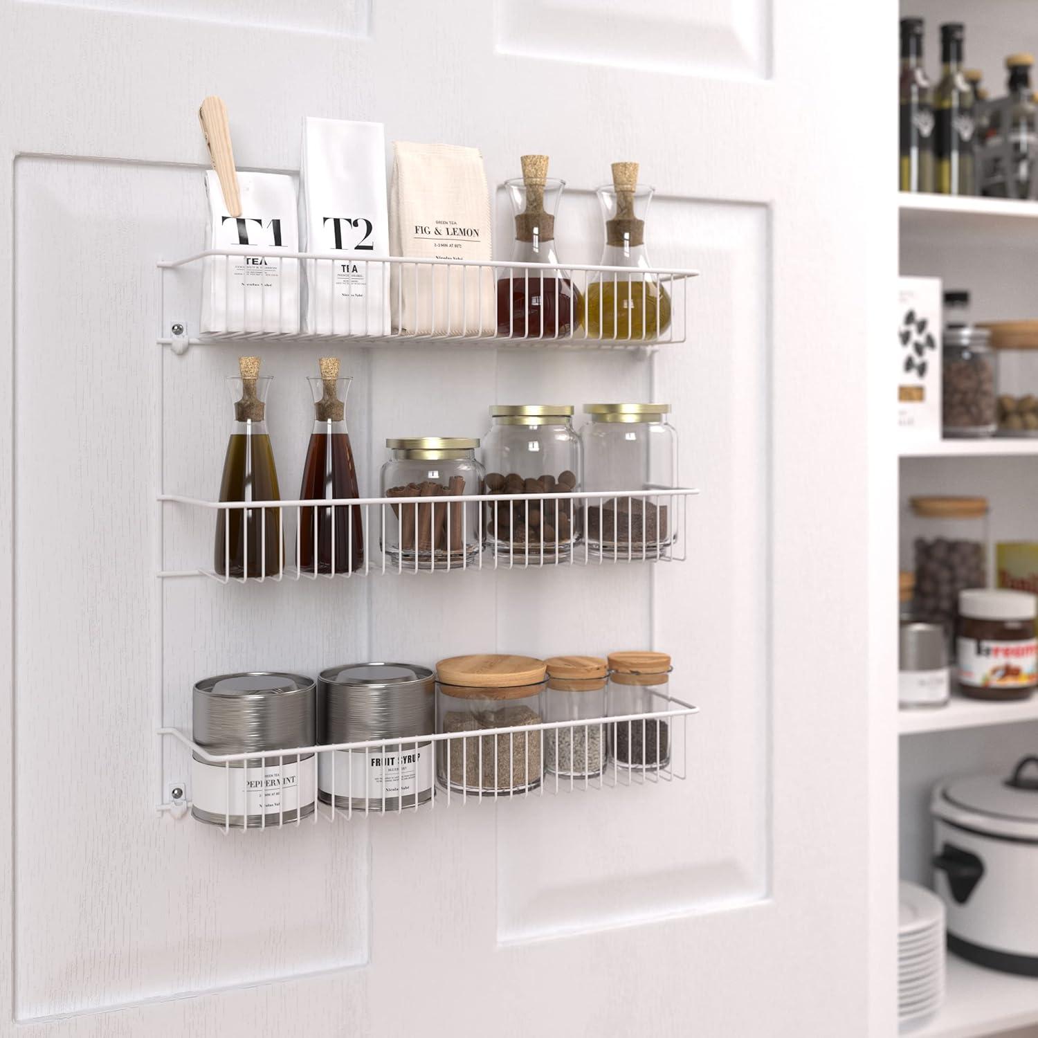 imageClosetMaid 8033 4Tier Wall Rack 18Inch Wide White18Inch Wide Pack of 2