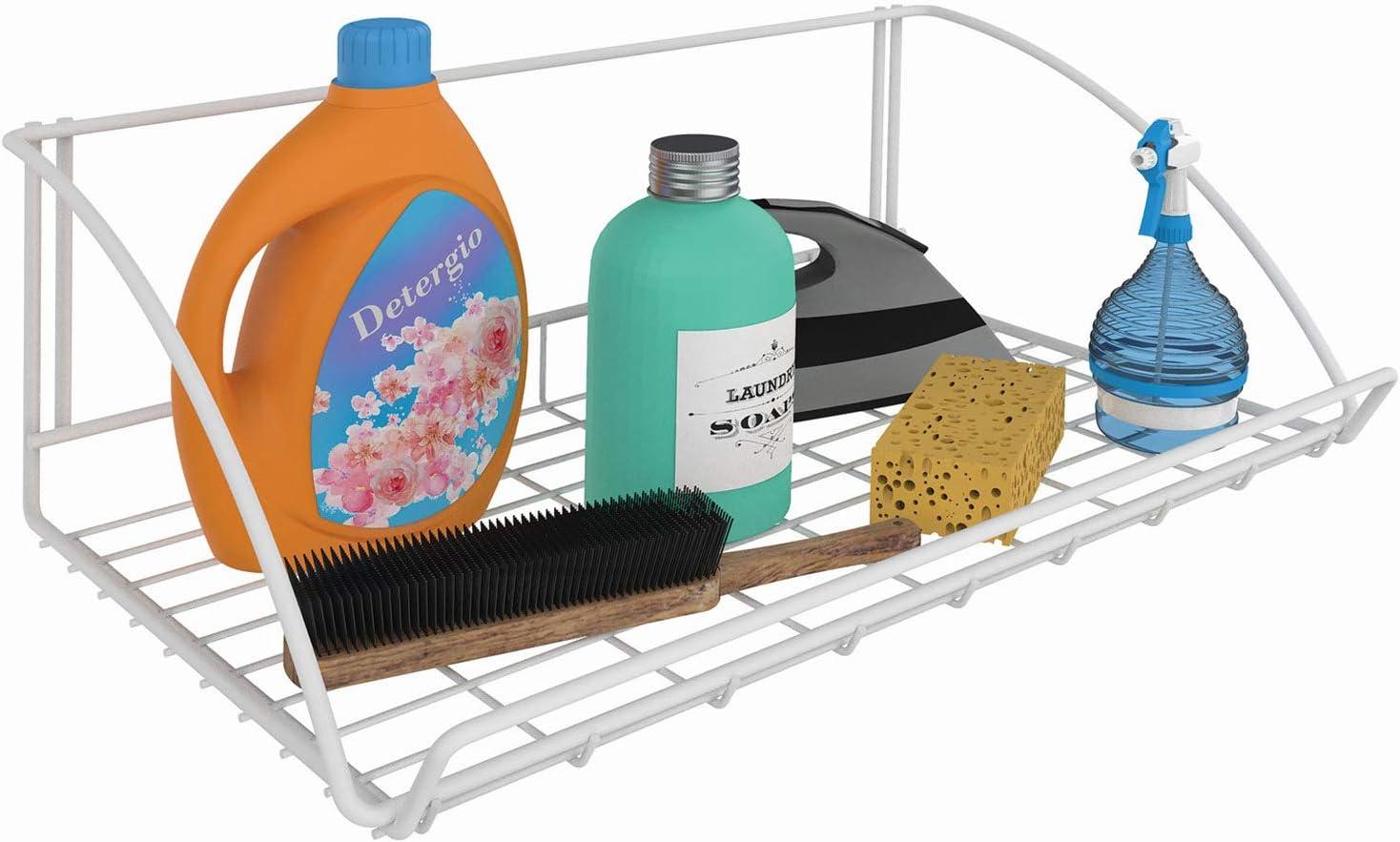 imageClosetMaid 8279 24Inch Wide Laundry Utility Hanger Shelf White18inch