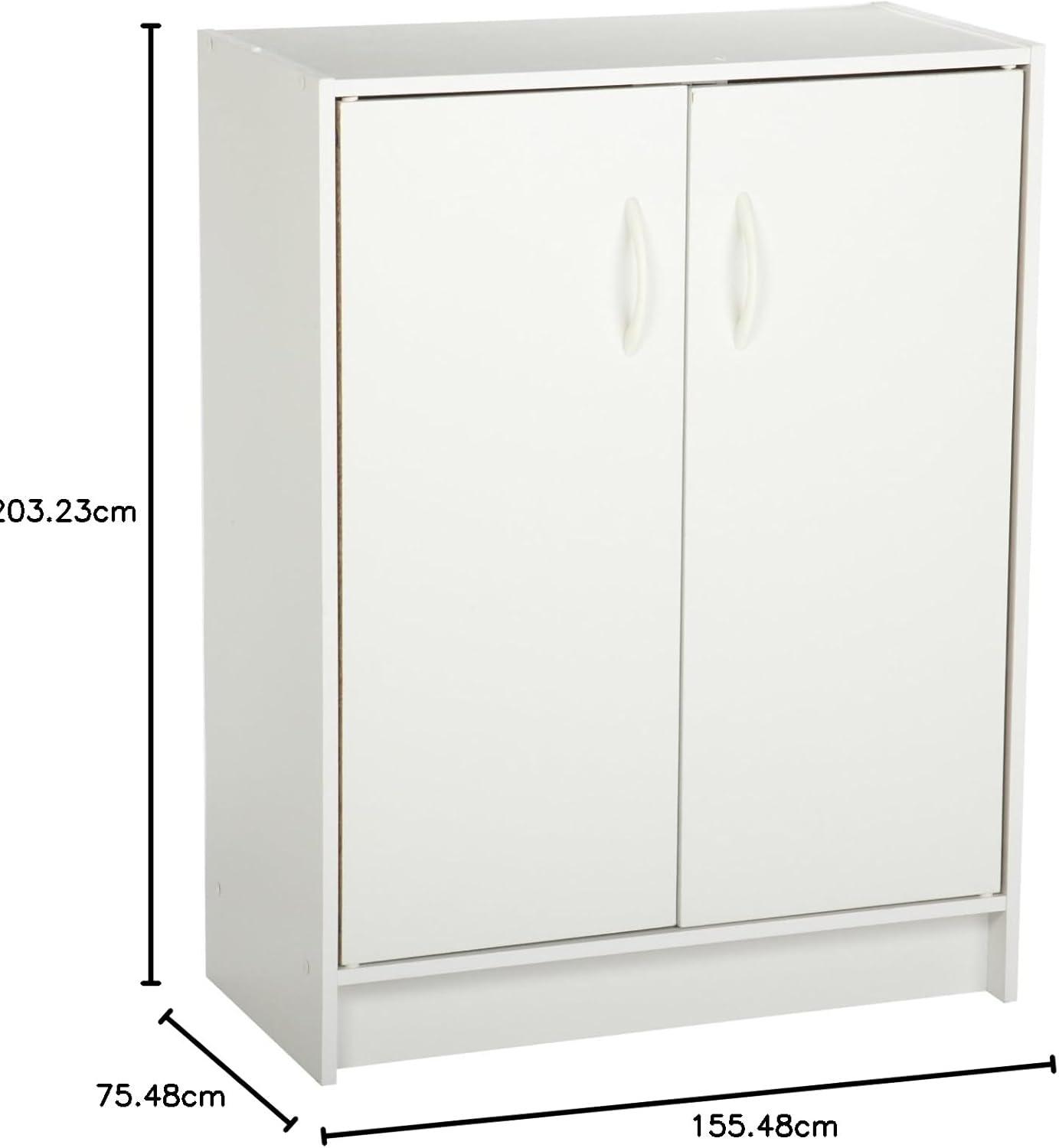 imageClosetMaid 8991 Stackable 1Door Organizer EspressoWhite