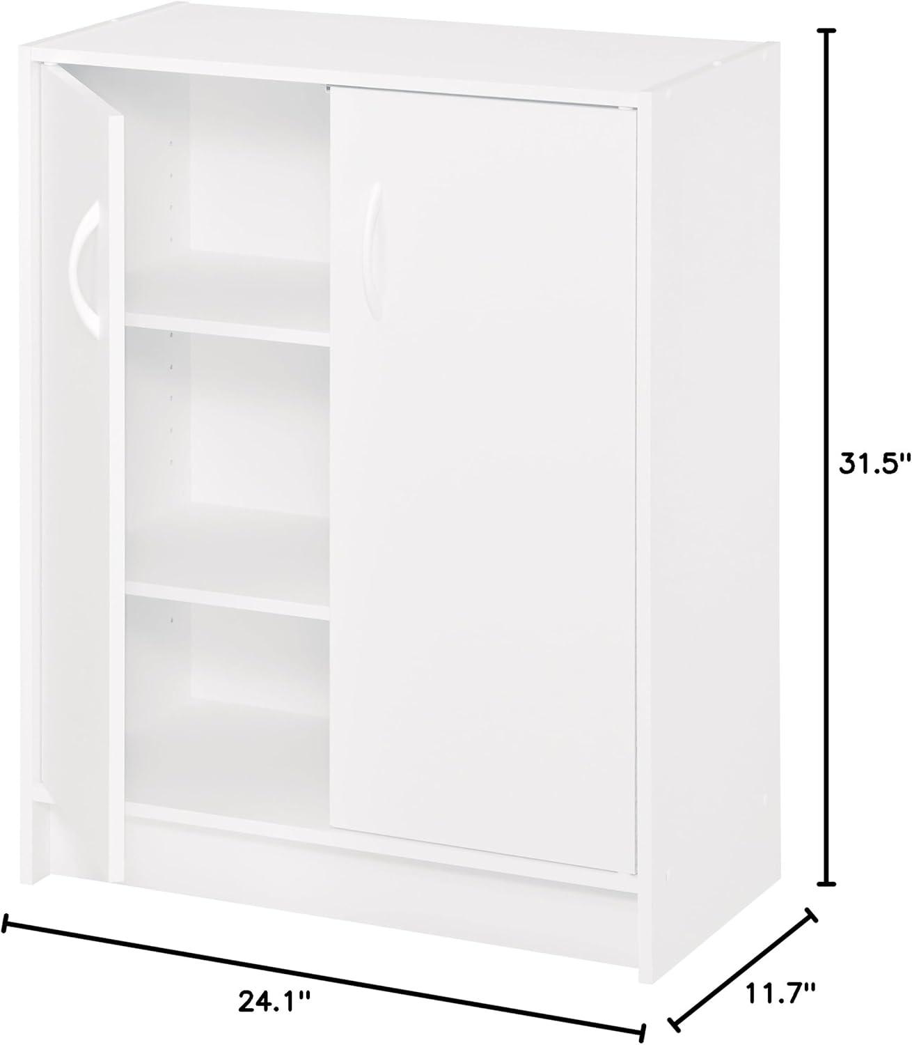 imageClosetMaid 8991 Stackable 1Door Organizer EspressoWhite