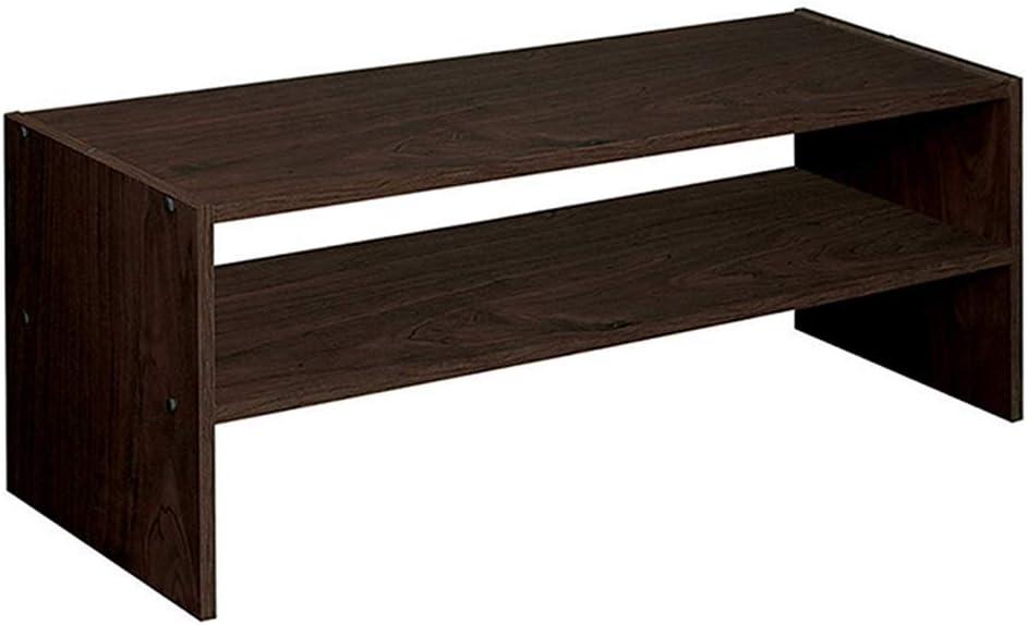 imageClosetMaid 8993 Stackable 24Inch Wide Horizontal Organizer WhiteEspresso