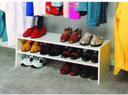 imageClosetMaid 8993 Stackable 24Inch Wide Horizontal Organizer WhiteWhite