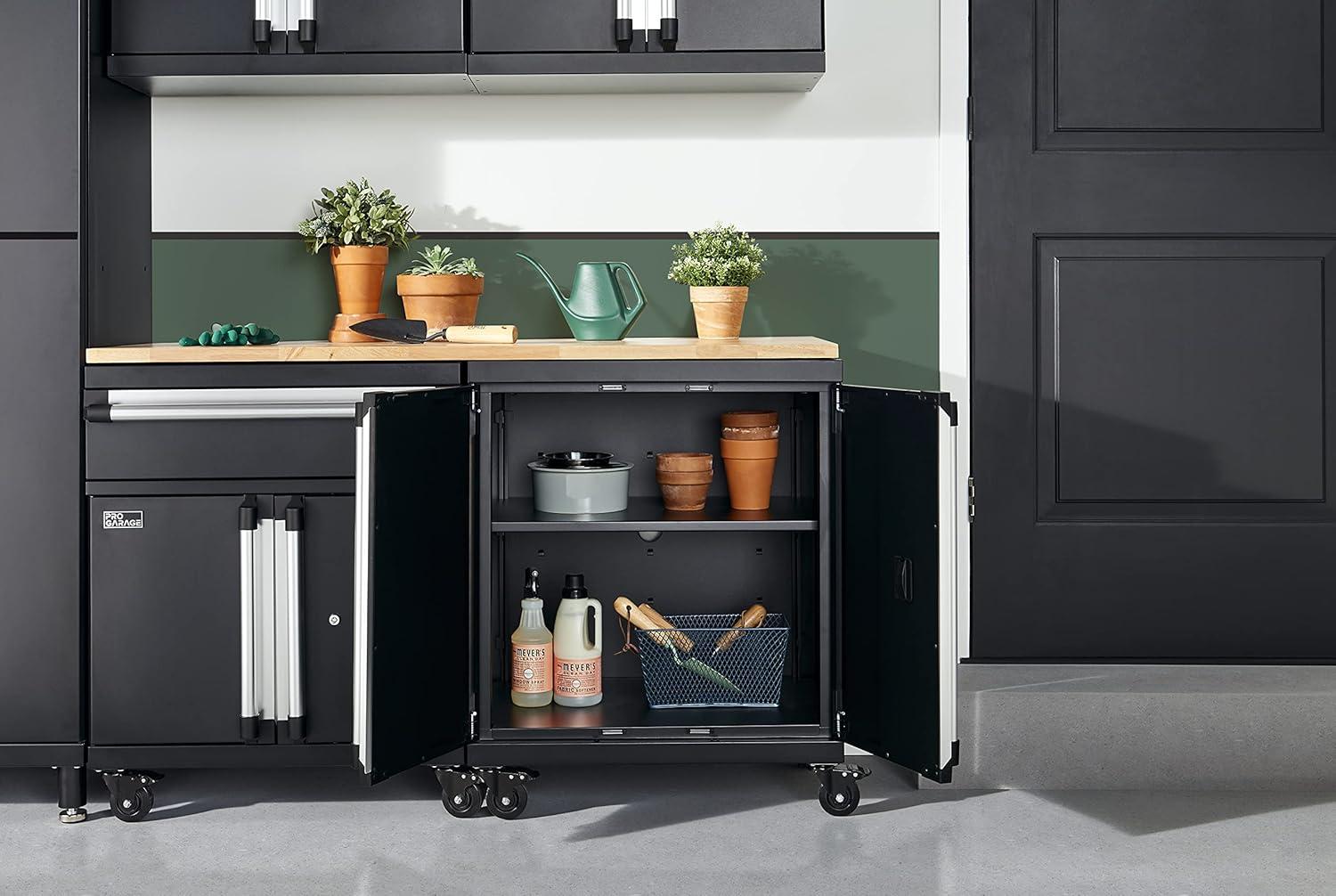 imageClosetMaid ProGarage Workbench Top Heavy Duty Rubberwood Scratch Resistant Durable for Garage or Workshop