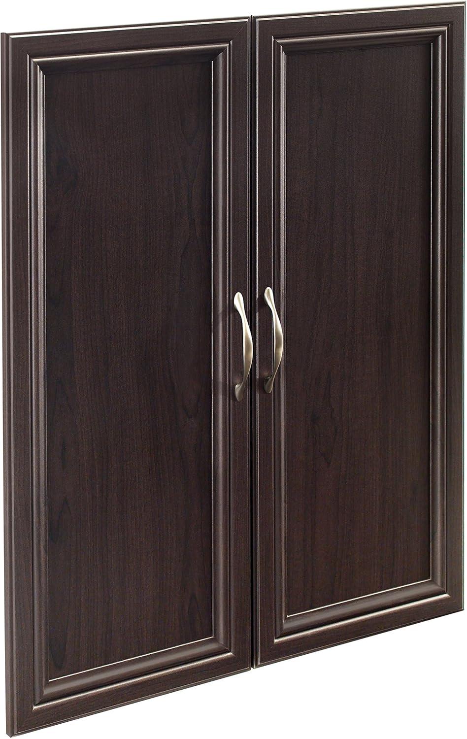 imageClosetMaid SuiteSymphony Tie Belt or Jewelry Rack Sliding Slide Out Closet Organizer 14 Hooks Wall Mount or Add On Accessory Satin NickelEspresso