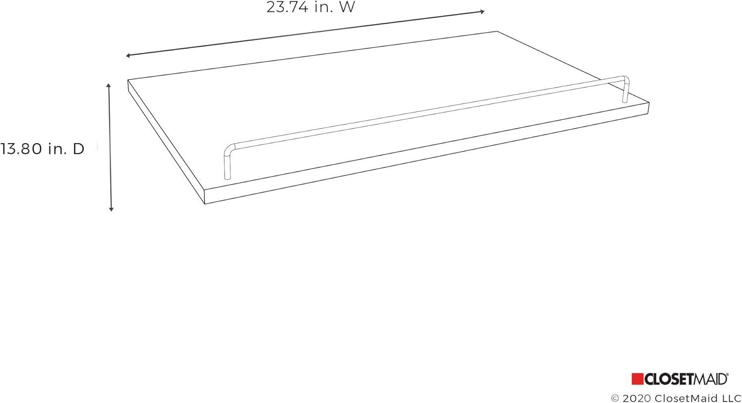 imageClosetMaid SuiteSymphony Tie Belt or Jewelry Rack Sliding Slide Out Closet Organizer 14 Hooks Wall Mount or Add On Accessory Satin NickelEspresso