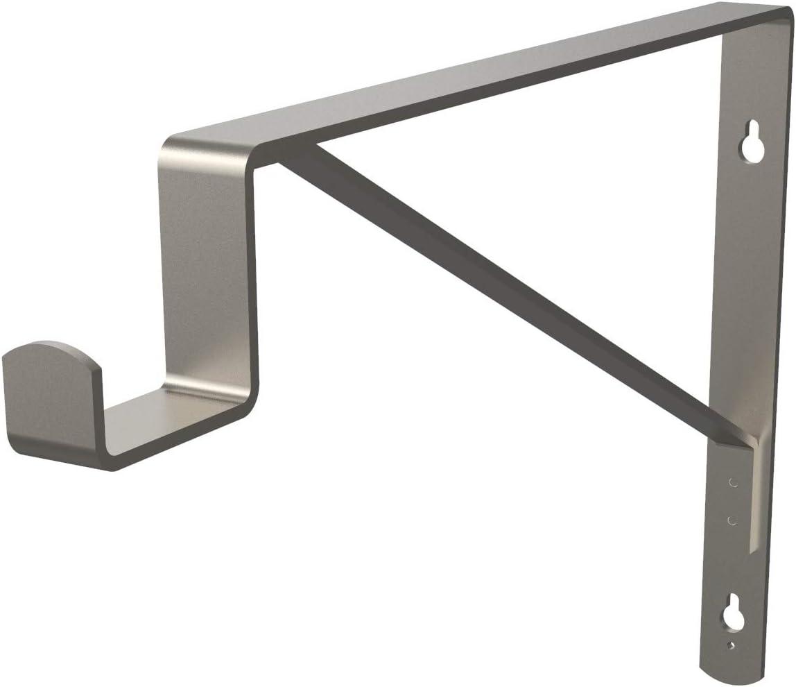 imageClosetMaid SuiteSymphony Tie Belt or Jewelry Rack Sliding Slide Out Closet Organizer 14 Hooks Wall Mount or Add On Accessory Satin NickelSatin Nickel