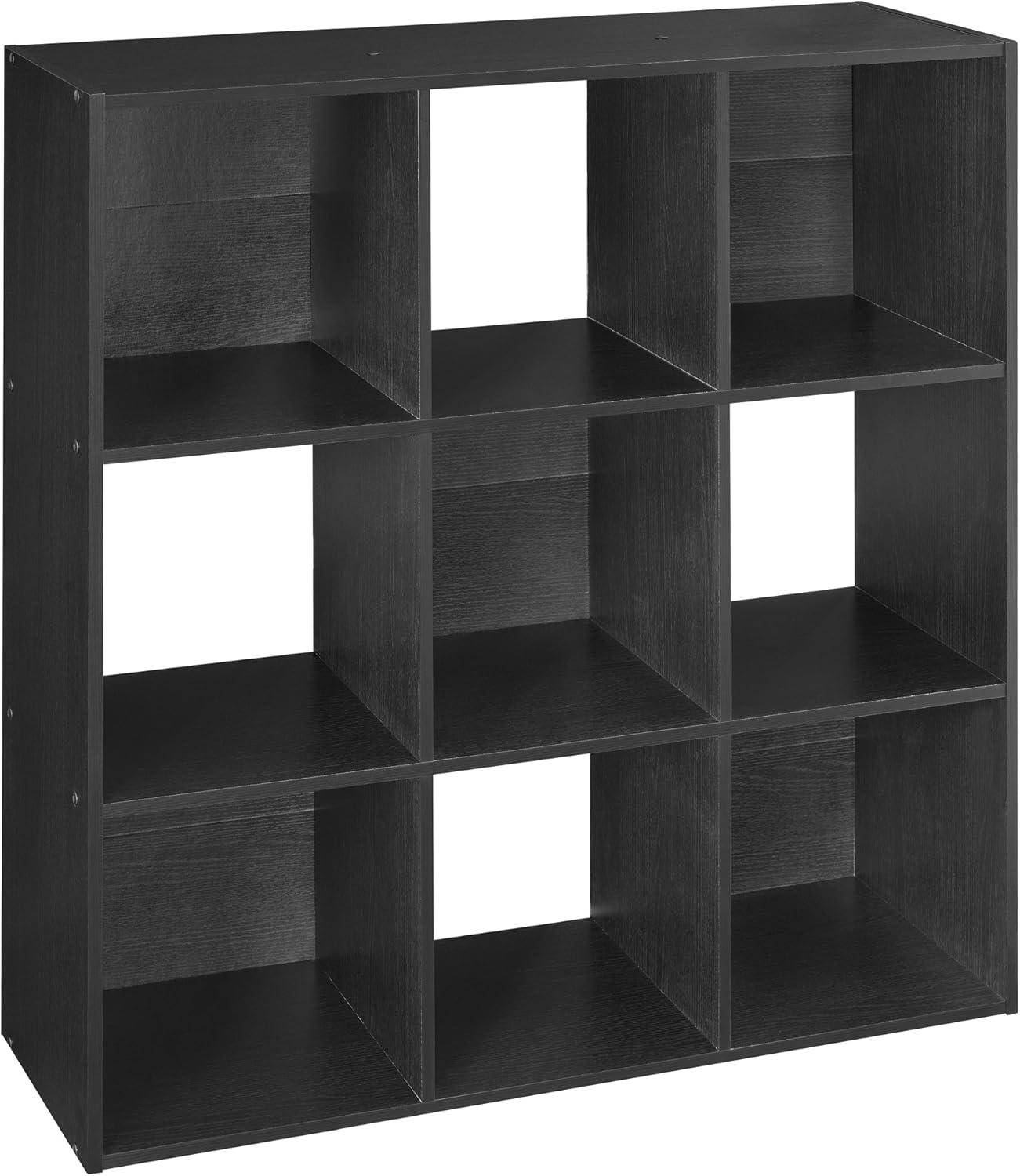 imageClosetmaid Decorative Home Stackable 6 Cube Cubeicals Organizer Storage Bookcase with Hardware for Office Home and Closet WhiteBlack