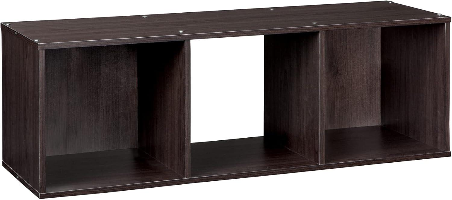 imageClosetmaid Decorative Home Stackable 6 Cube Cubeicals Organizer Storage Bookcase with Hardware for Office Home and Closet WhiteEspresso