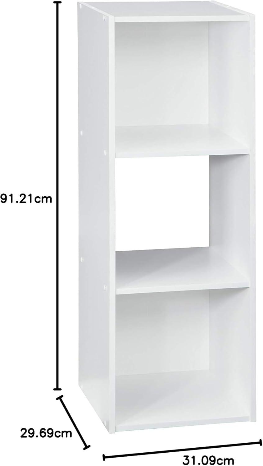 imageClosetmaid Decorative Home Stackable 6 Cube Cubeicals Organizer Storage Bookcase with Hardware for Office Home and Closet WhiteWhite