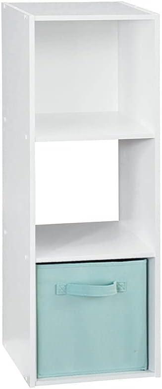 imageClosetmaid Decorative Home Stackable 6 Cube Cubeicals Organizer Storage Bookcase with Hardware for Office Home and Closet WhiteWhite