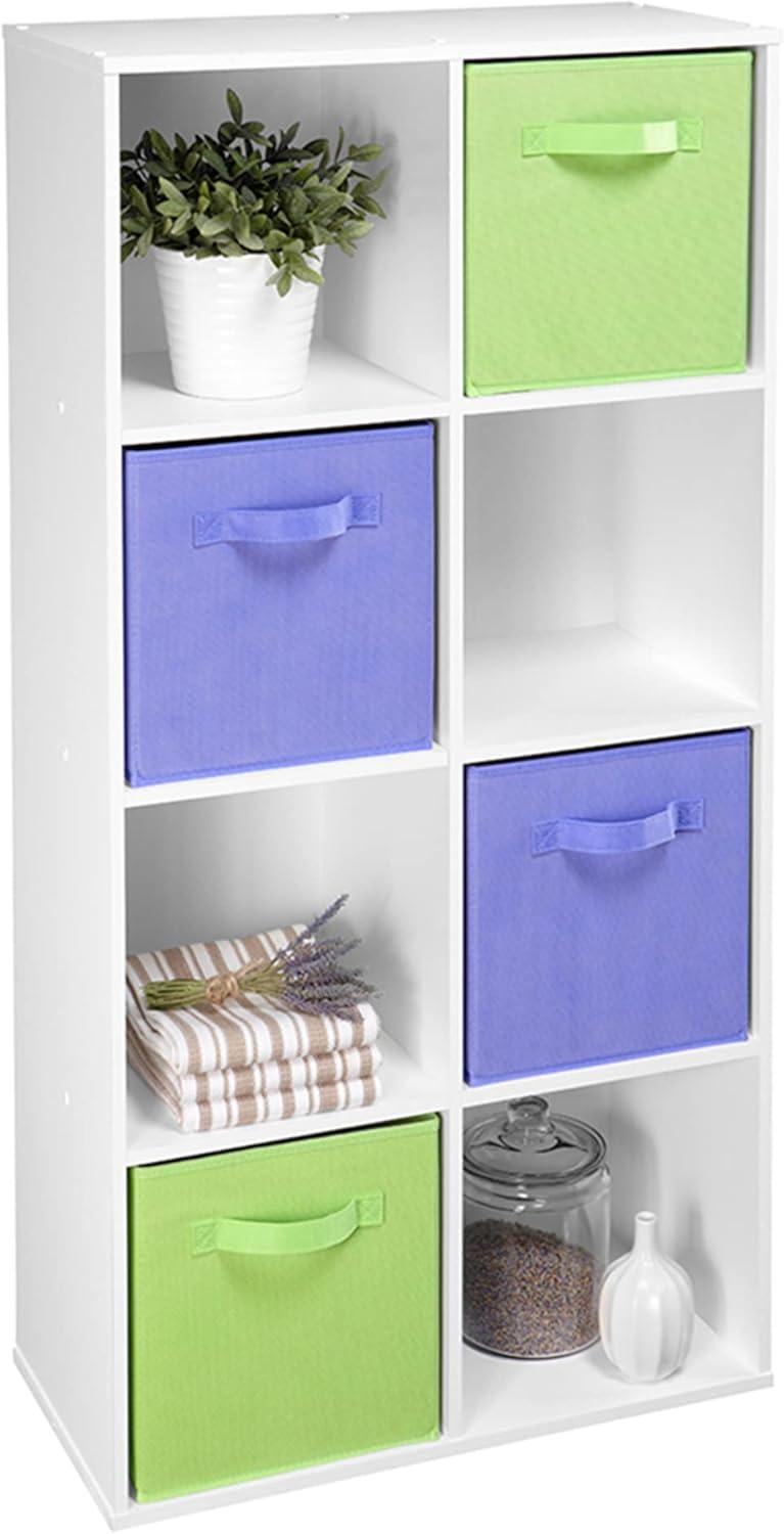 imageClosetmaid Decorative Home Stackable 6 Cube Cubeicals Organizer Storage Bookcase with Hardware for Office Home and Closet WhiteWhite