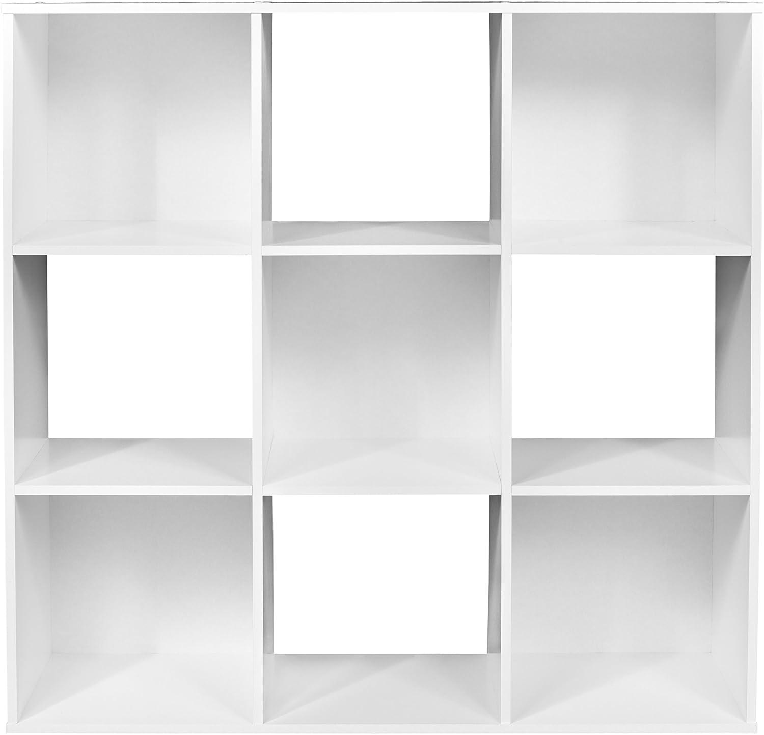 imageClosetmaid Decorative Home Stackable 6 Cube Cubeicals Organizer Storage Bookcase with Hardware for Office Home and Closet WhiteWhite