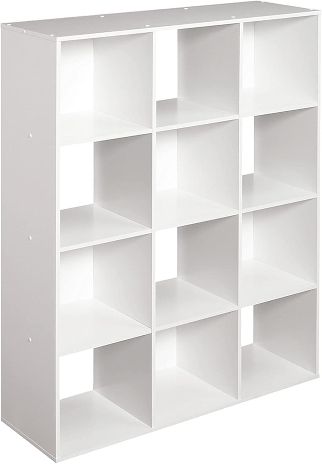imageClosetmaid Decorative Home Stackable 6 Cube Cubeicals Organizer Storage Bookcase with Hardware for Office Home and Closet WhiteWhite