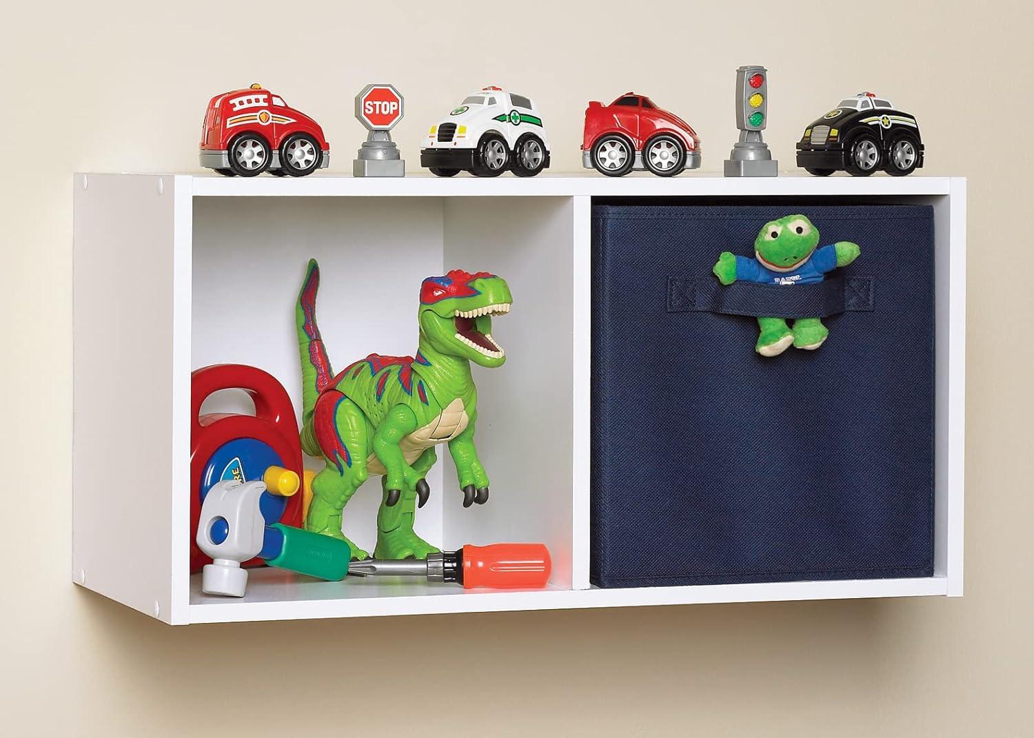 imageClosetmaid Decorative Home Stackable 6 Cube Cubeicals Organizer Storage Bookcase with Hardware for Office Home and Closet WhiteWhite