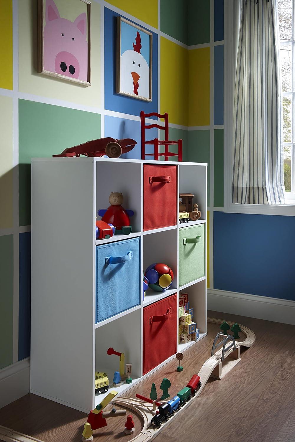 imageClosetmaid Decorative Home Stackable 6 Cube Cubeicals Organizer Storage Bookcase with Hardware for Office Home and Closet WhiteWhite