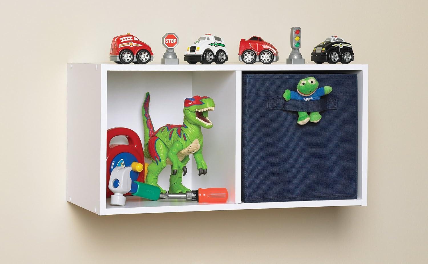 imageClosetmaid Decorative Home Stackable 6 Cube Cubeicals Organizer Storage Bookcase with Hardware for Office Home and Closet WhiteWhite