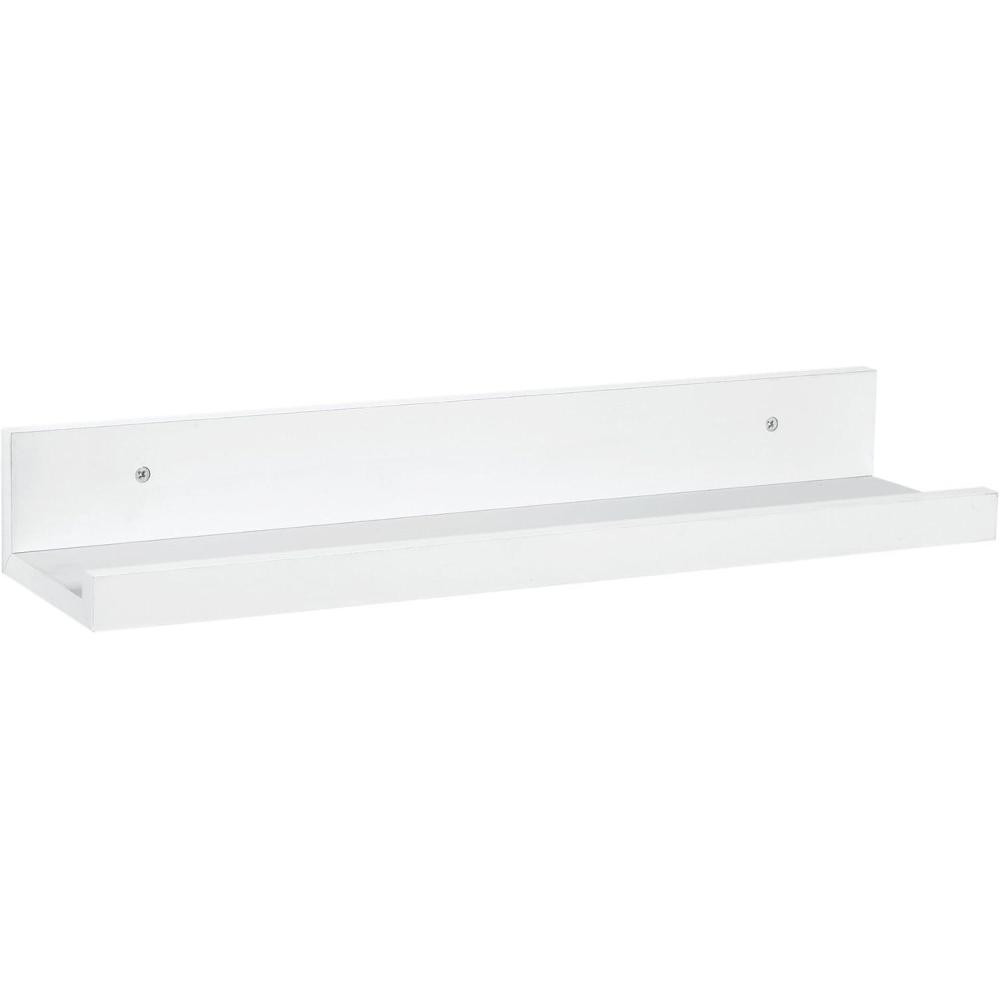 imageClosetMaid 1657 Floating Wall Shelf White 19InchWhite