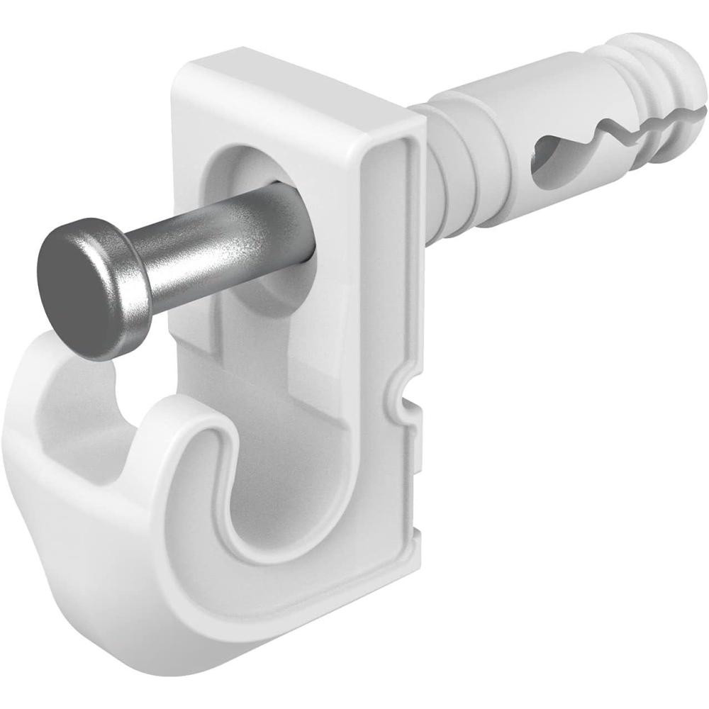 imageClosetMaid 1770 Back Wall Clips for Drywall 48 Pack 48Pack White3000Pack