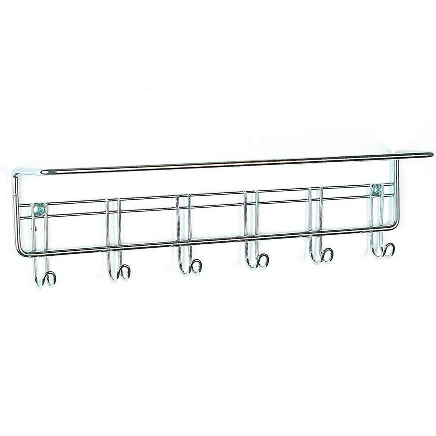 imageClosetMaid 3064 6 Hook Towel Rack Chrome