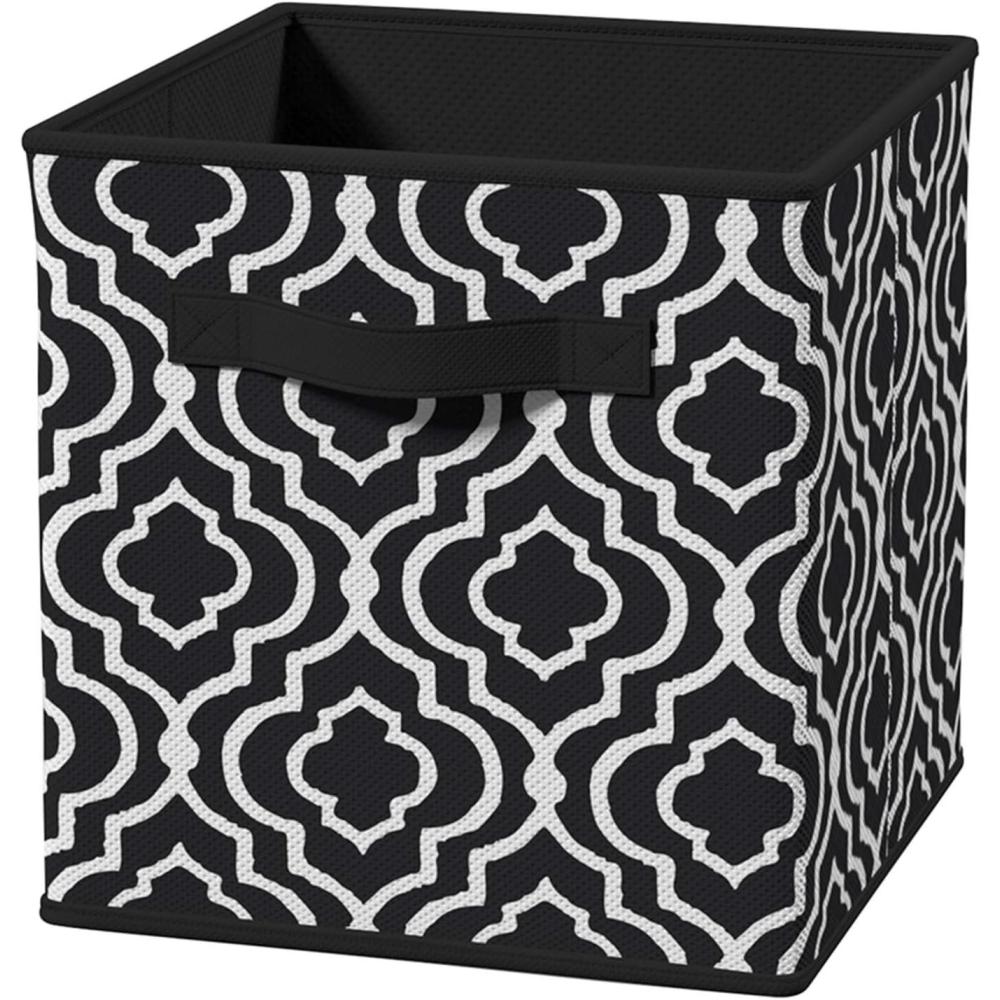 imageClosetMaid 3253 Cubeicals Fabric Drawer Iron Gate NaturalIron Gate Black