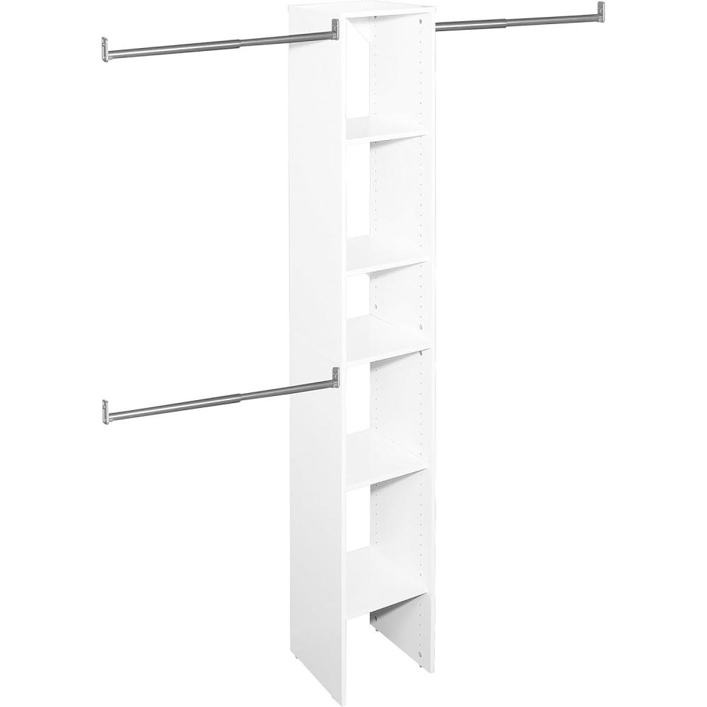 imageClosetMaid 4867 SuiteSymphony 12Inch Starter Tower Kit Pure White