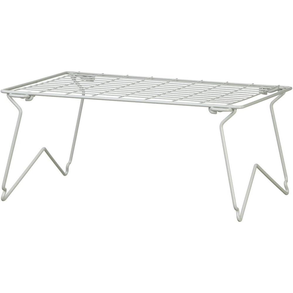 imageClosetMaid 71082 18Inch Wide Stacking Shelf for Wire Shelving White