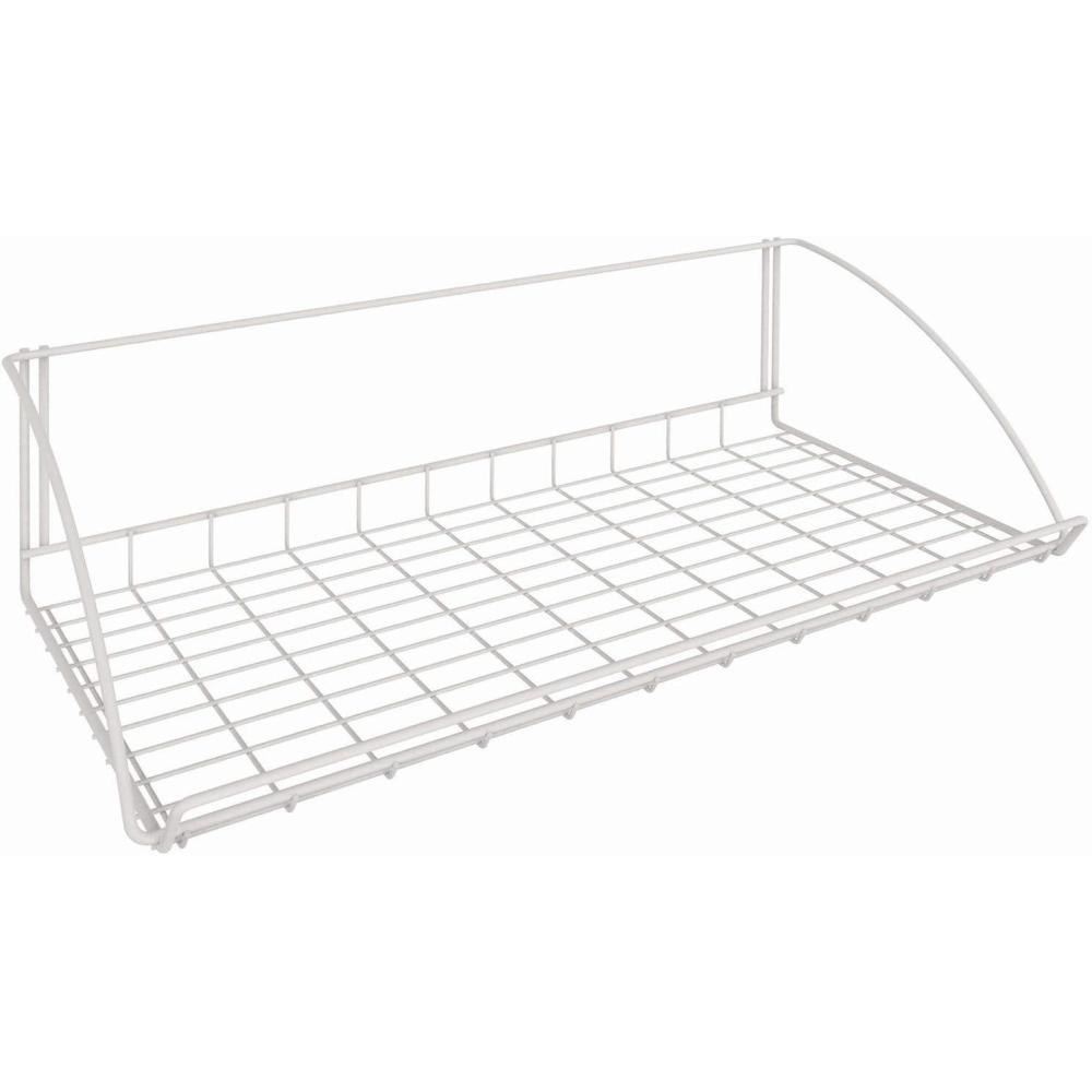 imageClosetMaid 8279 24Inch Wide Laundry Utility Hanger Shelf White24inch