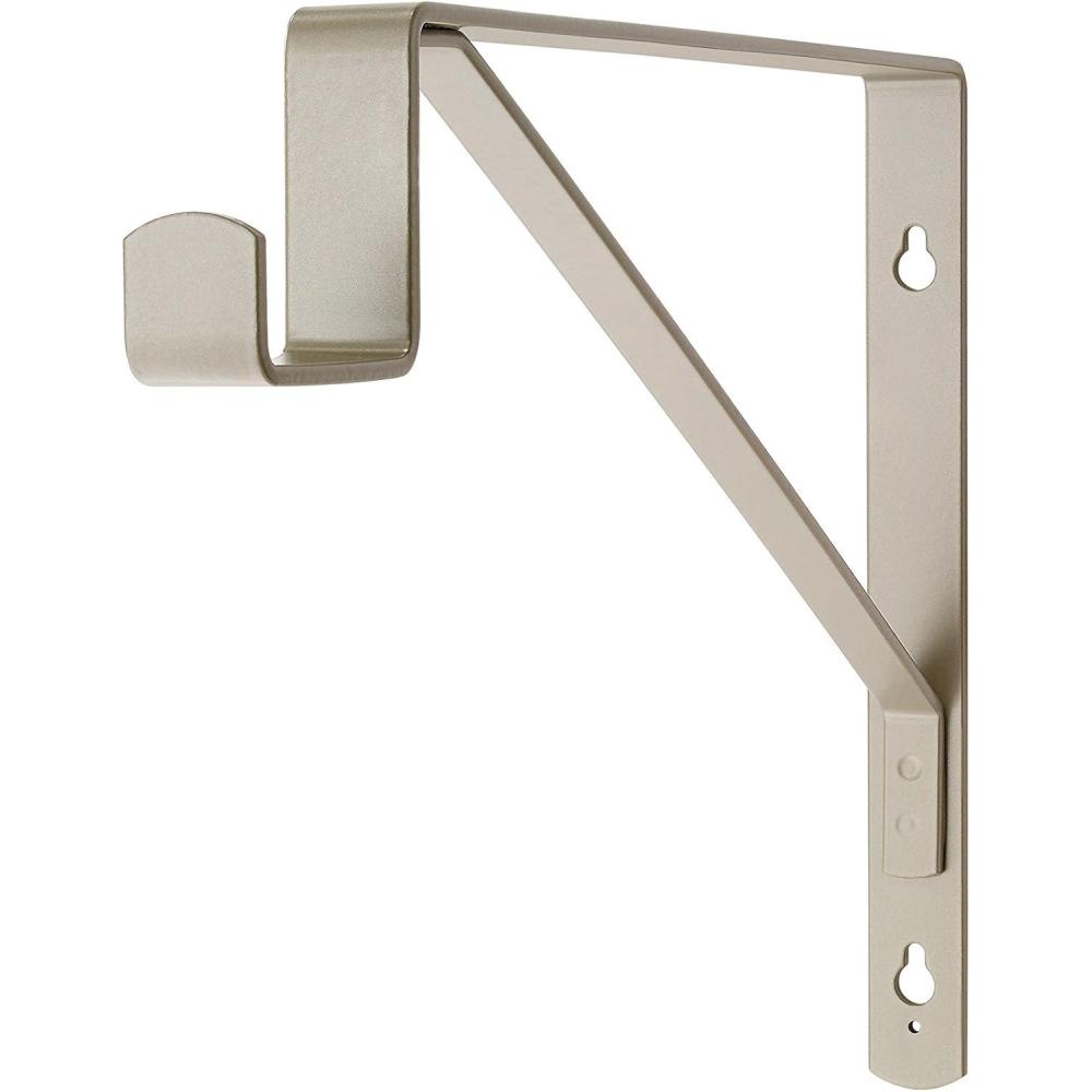 imageClosetMaid SuiteSymphony Tie Belt or Jewelry Rack Sliding Slide Out Closet Organizer 14 Hooks Wall Mount or Add On Accessory Satin NickelSatin Nickel