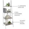 ClosetMaid 1312 4-Tier Wood Ladder Shelf Bookcase, Natural(Taupe)