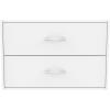 ClosetMaid 1566 Stackable 2-Drawer Horizontal Organizer, White