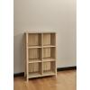 ClosetMaid 16053 Premium Adjustable 6-Cube Organizer, Weathered Oak(Weathered Oak)