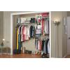 ClosetMaid 1608 Closet Organizer Kit with Shoe Shelf, 5-Foot to 8-Foot, White(Without Shoe Rack)