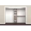 ClosetMaid 1936140 SuiteSymphony Modern 25-Inch Closet Organizer with Shelves and 4-Drawers, Natural Gray(Natural Gray)