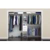 ClosetMaid 1936140 SuiteSymphony Modern 25-Inch Closet Organizer with Shelves and 4-Drawers, Natural Gray(Pure White)