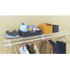 ClosetMaid 5632 Super Slide Ventilated Shelf Kit With Closet Rod, 6′ by 12″, White(6 ft x 12 in)
