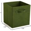 ClosetMaid 5879 Cubeicals Fabric Drawer, Light Blue(Dark Green)