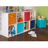ClosetMaid 5879 Cubeicals Fabric Drawer, Light Blue(Fiesta Orange)