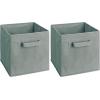 ClosetMaid 5879 Cubeicals Fabric Drawer, Light Blue(Gray)