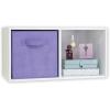 ClosetMaid 5879 Cubeicals Fabric Drawer, Light Blue(Light Purple)