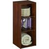 ClosetMaid 8987 Stackable 3-Shelf Organizer, White(Dark Cherry)