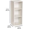 ClosetMaid 8987 Stackable 3-Shelf Organizer, White(White)