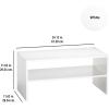 ClosetMaid 8993 Stackable 24-Inch Wide Horizontal Organizer, White(White)