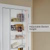 ClosetMaid 97537 Adjustable Wall & Door Hanging Organizer,White(Basket Organizer)