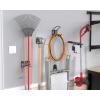 ClosetMaid MaxLoad 2-Pack Garage Hooks & Hangers Wall Mount Heavy Duty Storage for Cords, Hoses, Power Equipment, Black(5 Pack)