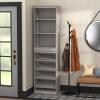 ClosetMaid Modular Storage 21.38-inch W 7-Shelf Wood Closet System with Shoe Storage, White(Taupe)