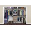 ClosetMaid SuiteSymphony Closet Organizer with Shelves and 4 Drawers, 25-Inch-Natural Gray